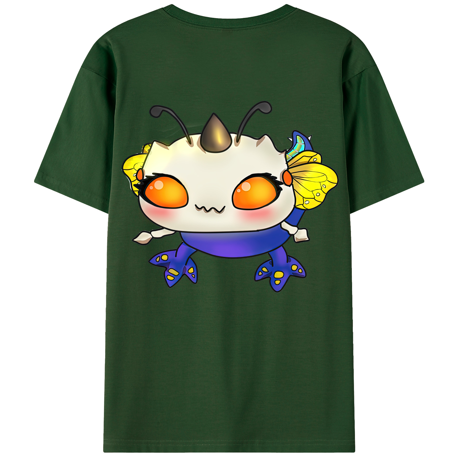 リーグ・オブ・レジェンド League of Legends LOL 綿100％半袖Tシャツ（背面プリント）